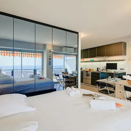 Apartment La Mirandole Sea View - Happy