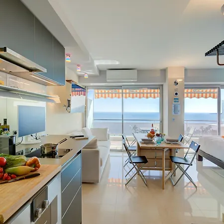 Apartment La Mirandole Sea View - Happy *