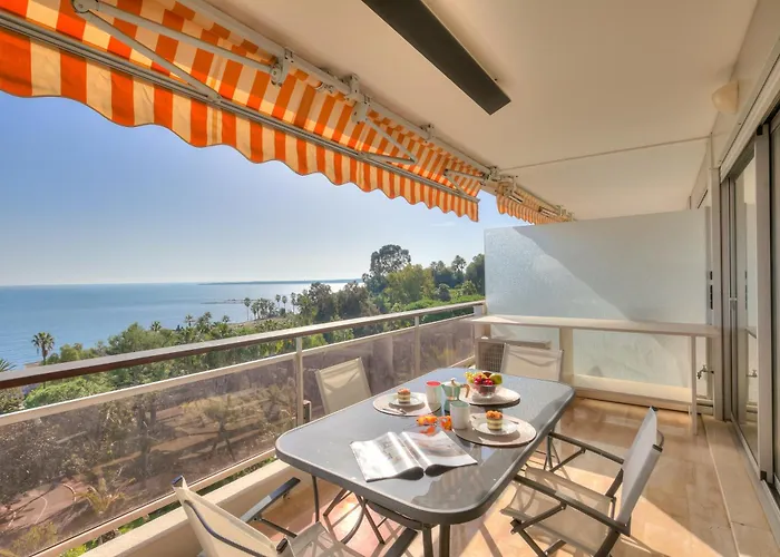 公寓 La Mirandole Sea View - Happy